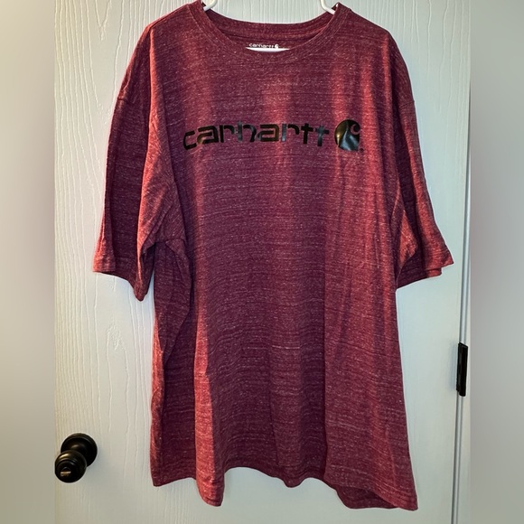 Carhartt Other - Carhartt loose fit red-maroon short sleeve classic tee shirt men’s 2x‎